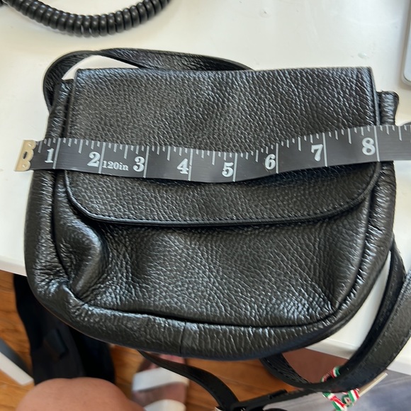 NWT MOSCARDINI Firenze , genuine leather made in Italy bag in black - Picture 6 of 7